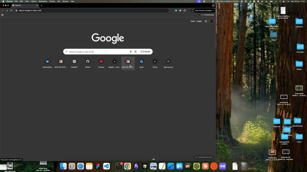 Frame 01: Chrome new tab
